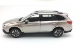 1:18 Wine Red / Champagne Diecast Subaru Outback SUV Model