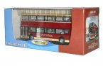 Wine Red 1:76 Scale CMNL Die-Cast Dennis Trident Double-Deck Bus