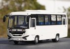 1:43 Scale White Diecast Ashok Leyland Oyster Coach Bus Model