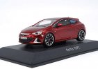 1:43 Scale Red / Blue Diecast Opel Astra OPC Model