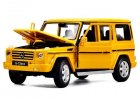 Black / White / Yellow 1:24 Welly Mercedes-Benz G-Class Model