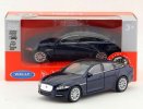 Kids White / Deep Blue 1:36 Welly 2010 Diecast Jaguar XJ Toy