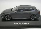 Gray 1:43 Scale Minichamps Diecast 2019 Audi RS 6 Avant Model