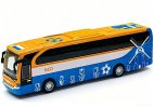 Orange Netherlands National Football Team Diecast Coach Bus Toy