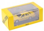 Yellow 1:43 Scale Diecast 1992 Ford Crown Victoria Taxi Model