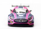 Pink-Blue 1:64 Scale NO.4 Diecast Mercedes AMG GT3 Model