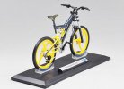 Black-Yellow 1:10 Diecast Porsche Bike FS Evolution Model