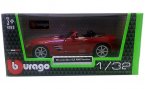 Red Bburago Diecast Mercedes-Benz SLS AMG Roadster Car Model