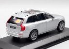 Silver 1:43 Scale NOREV Diecast Volvo XC90 SUV Model