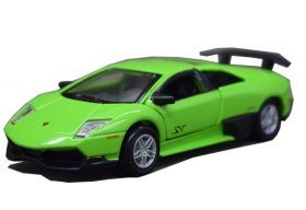 Green 1:41 Kids MaiSto Diecast Lamborghini Murcielago LP670-4 SV