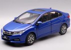 1:18 Scale White / Silver / Blue Diecast 2018 Honda City Model