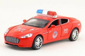 1:32 Scale Red Kids Fire Engine Diecast Aston Martin DB9 Toy