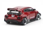 1:64 Scale Red Diecast Toyota Yaris GR Car Model