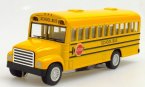 Alloy Made Classical Yellow School Bus Toy