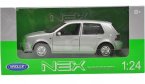 Silver Welly 1:24 Scale Diecast VW Golf IV Model