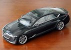 Gray 1:18 Scale Diecast Cadillac Escala Car Model