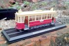 Red-White 1:87 Atlas Motrice standard B OTL 1926 Tram Model