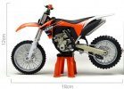 Black-Orange 1:12 Scale Diecast KTM 350 SX-F Motorcycle