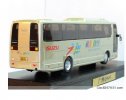 1:50 Scale Silver GuangZhou Isuzu Airport Express Bus Model