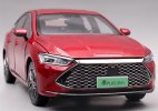 1:18 Scale Red Diecast 2021 BYD Qin Plus DM-i Model