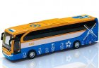 Orange Netherlands National Football Team Diecast Coach Bus Toy