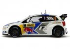 1:18 Scale White NOREV NO.1 Diecast VW Polo R WRC Model