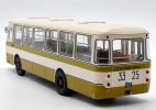 Blue / Yellow 1:43 Scale Diecast 1978 LAZ-677M City Bus Model