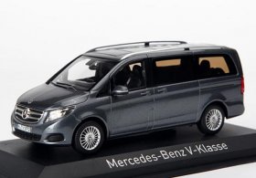 1:43 Scale Gray NOREV Diecast 2015 Mercedes-Benz V-Class Model