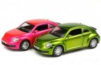 Kids 1:38 Scale Red / Green Diecast VW Beetle Toy