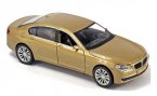 1:32 Scale Kids White / Black / Golden Diecast BMW 750 Toy