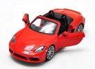 1:24 Scale Red Bburago Diecast Porsche 718 Boxster Model