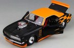 Black-Yellow 1:24 Maisto Diecast 1968 Chevrolet Camaro Z/28