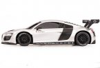 Kids 1:24 Scale White / Silver R/C Audi R8 LMS Toy