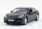 Kids 1:36 Black / Gray / Red / Silver Diecast Porsche Panamera