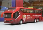 Red Sevilla F.C. Painting Kids Diecast Coach Bus Toy