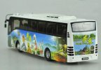 1:42 Scale China Tourism GuangDong Diecast Volvo 9300 Bus Model