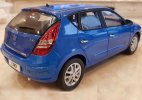 1:18 Scale Blue Diecast 2009 Hyundai I30 Car Model