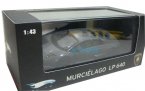 Gray / Orange 1:43 Diecast Lamborghini Murcielago LP640