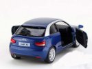 Kids 1:36 Scale White / Red / Blue / Gray Diecast Audi A1 Toy