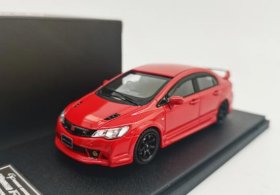 Red 1:43 Scale Resin Honda Civic Mugen RR Model
