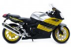 Silver / Blue / Yellow 1:12 Scale Diecast BMW K1200S Model