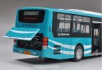 1:43 Scale Blue Diecast ShangHai Daewoo City Bus Model