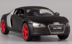 Kids White / Red / Black 1:32 Scale Diecast Audi R8 Toy