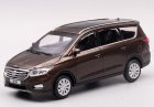 Brown 1:43 Scale Plastic 2017 Changan Linmax MPV Toy