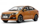 1:18 Scale Orange / White Diecast Hyundai Verna Model