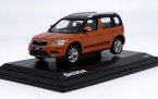 Blue / Orange 1:43 Scale Diecast Skoda Yeti Model