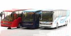 Diecast Red / White / Blue Kids Airport Express Tour Bus Toy