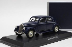 1:43 Scale Deep Blue Norev Diecast 1937 Lancia Aprilia Model