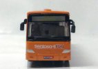 Orange 1:87 Scale Sentosa Diecast City Bus Model