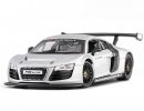 Silver / White 1:24 Scale Diecast Audi R8 LMS Model